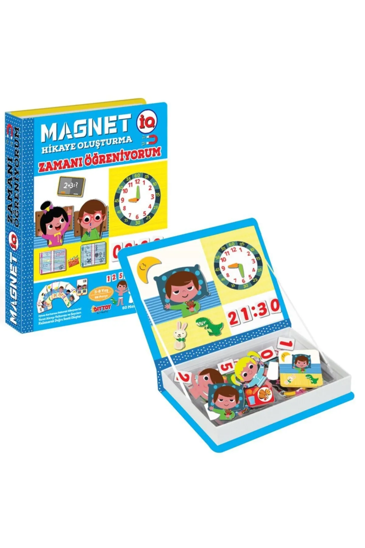 Magnet Hikaye Oluşturma - Zamanı Öğreniyorum / +3 Yaş