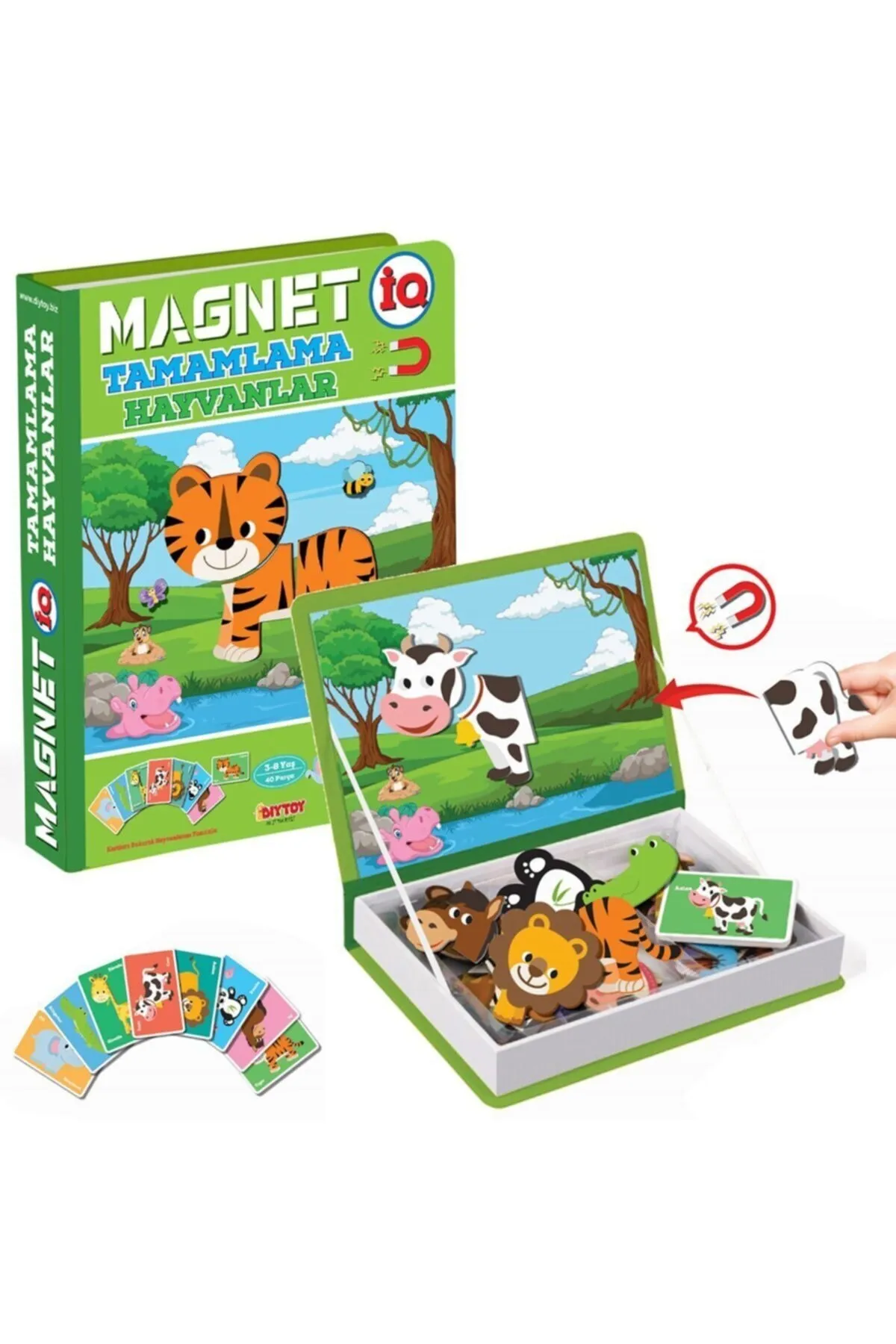 Öğretici Magnet Tamamlama - Hayvanlar